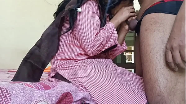 Alpana was fucking with boyfriend on college time and college uniform sex in clear Hindi audio she was sucking dick in mouth and painfull fucking