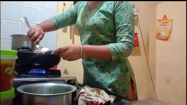 Indian sexy wife got fucked while cooking